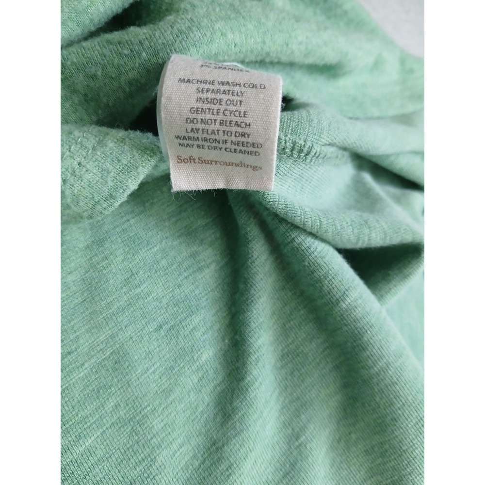 Soft Surroundings Top XL Take It Easy Tunic Artsy Lagenlook Capsule Office - Picture 15 of 15